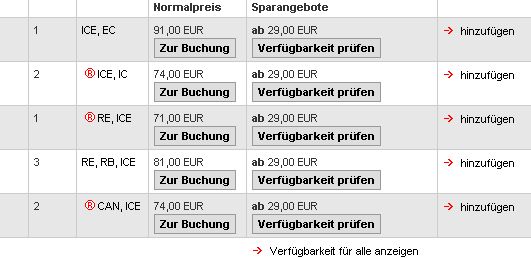 Ticket bei Bahn.de online buchen – ein Traum