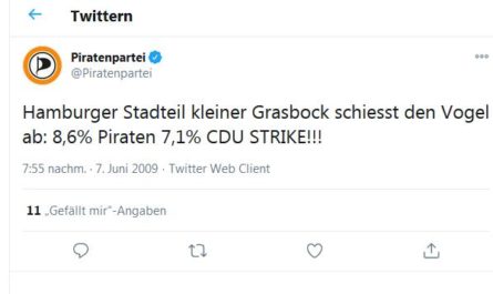 Piraten vor der CDU