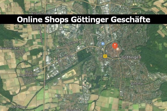 Geschäfte aus Göttingen, bei denen du auch online einkaufen kannst